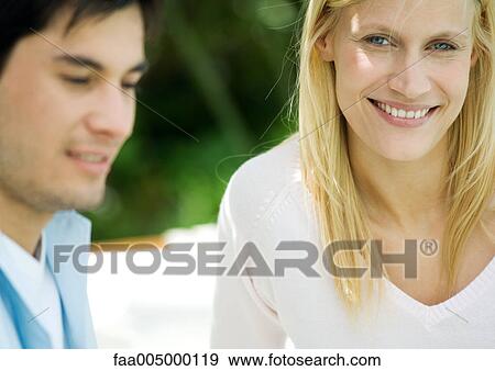 Couple, portrait View Large Photo Image Stock Photo - Couple, portrait. Fotosearch