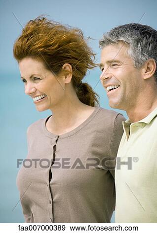 Mature couple smiling View Large Photo Image Stock Photo - Mature couple smiling. Fotosearch