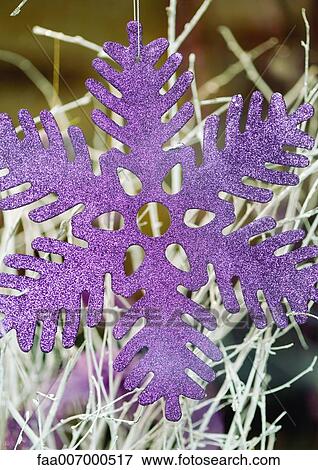 Purple snowflake View Large Photo Image Stock Photo - Purple snowflake. Fotosearch