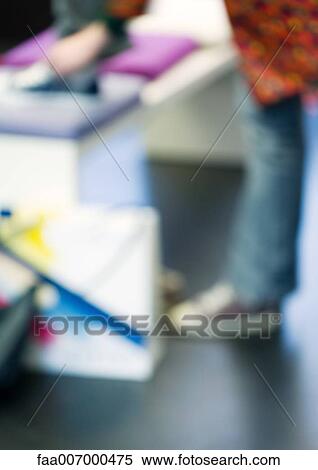 Stock Photography - Shopper, blurred. Fotosearch