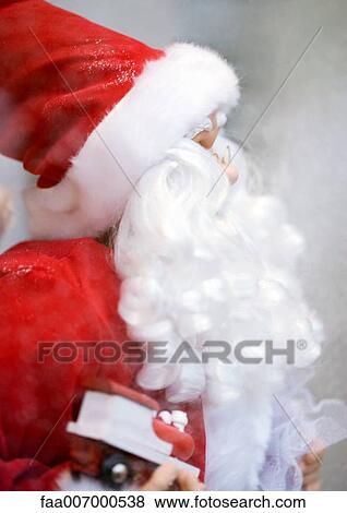 Toy santa claus View Large Photo Image Stock Photo - Toy santa claus. Fotosearch