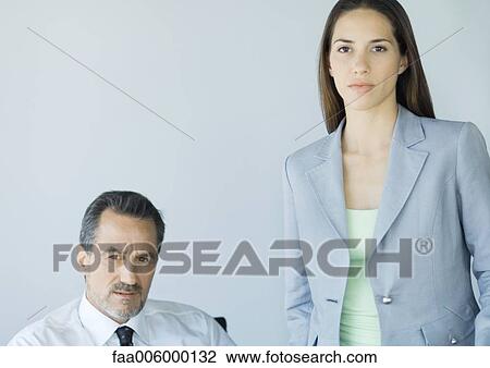 Two business colleagues View Large Photo Image Stock Image - Two business colleagues. Fotosearch