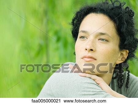 Woman, portrait View Large Photo Image Stock Image - Woman, portrait. Fotosearch