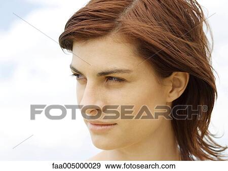 Woman, portrait View Large Photo Image Stock Photo - Woman, portrait. Fotosearch