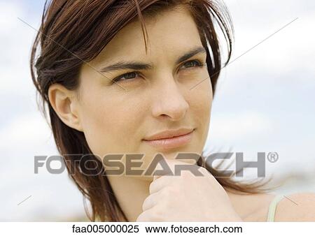 Stock Photography - Woman, portrait. Fotosearch