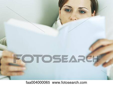 Woman reading book View Large Photo Image Stock Photography - Woman reading book. Fotosearch