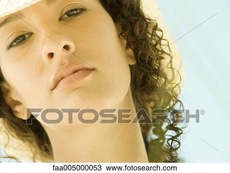 Woman's face View Large Photo Image Stock Image - Woman's face. Fotosearch
