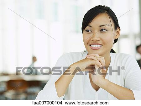 Young woman, portrait View Large Photo Image Picture - Young woman, portrait. Fotosearch