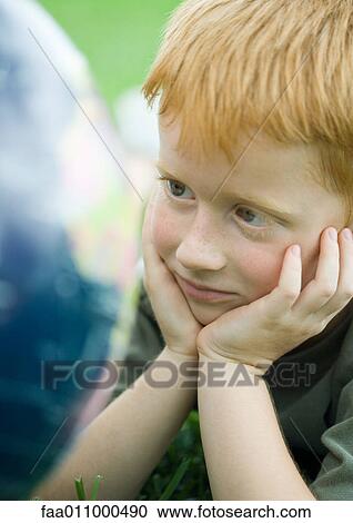 Boy looking at globe View Large Photo Image Stock Image - Boy looking at globe. Fotosearch