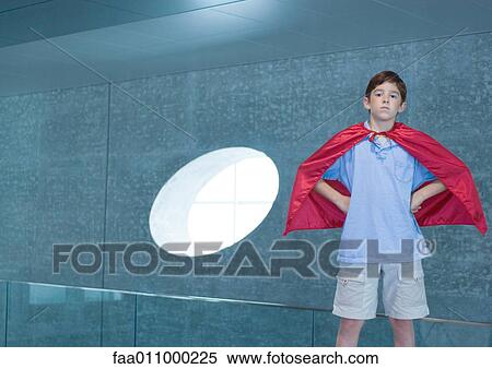 Boy wearing red cape View Large Photo Image Stock Photography - Boy wearing red cape. Fotosearch