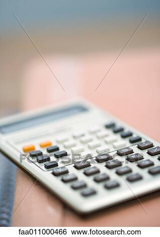 Calculator View Large Photo Image Stock Photograph - Calculator. Fotosearch