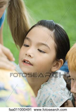 Children looking at globe together View Large Photo Image Stock Image - Children looking at globe together. Fotosearch