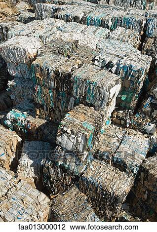 Bales of used paper View Large Photo Image Stock Image - Bales of used paper. Fotosearch