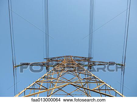 Electrical pylon View Large Photo Image Picture - Electrical pylon. Fotosearch