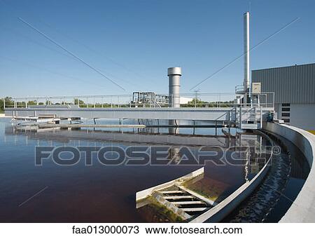 Paper mill, settling tank View Large Photo Image Stock Image - Paper mill, settling tank. Fotosearch