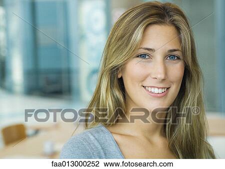 Young woman, portrait View Large Photo Image Stock Image - Young woman, portrait. Fotosearch