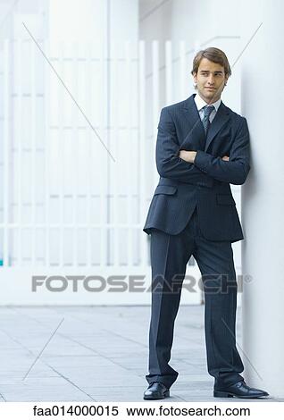 Businessman, full length portrait View Large Photo Image Stock Photography - Businessman, full length portrait. Fotosearch