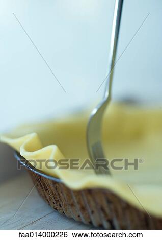 Fork and pie crust dough View Large Photo Image Stock Photograph - Fork and pie crust dough. Fotosearch