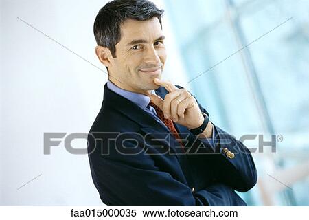 Stock Photography - Businessman, portrait. Fotosearch