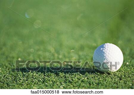 Golf ball on turf View Large Photo Image Stock Photo - Golf ball on turf. Fotosearch