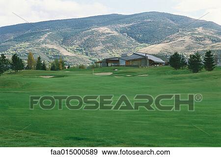 Golf course View Large Photo Image Stock Photo - Golf course. Fotosearch
