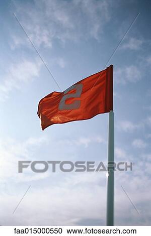 Golf flag for number 2 hole, sky in background View Large Photo Image Stock Image - Golf flag for number 2 hole, sky in background. Fotosearch