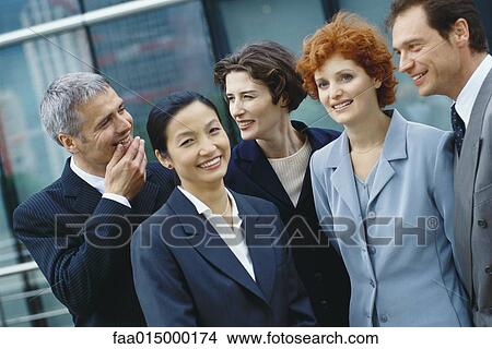 Group of business executives, portrait View Large Photo Image Picture - Group of business executives, portrait. Fotosearch