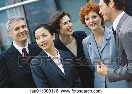 Group of business executives, portrait View Large Photo Image Stock Photograph - Group of business executives, portrait. Fotosearch