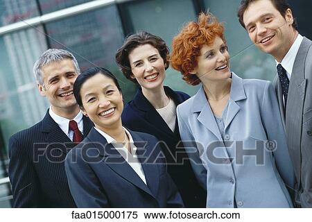 Group of business executives, portrait View Large Photo Image Stock Photography - Group of business executives, portrait. Fotosearch