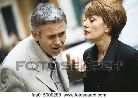 Mature couple having argument View Large Photo Image Stock Photo - Mature couple having argument. Fotosearch