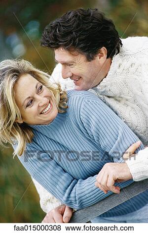 Mature couple, portrait View Large Photo Image Stock Photo - Mature couple, portrait. Fotosearch