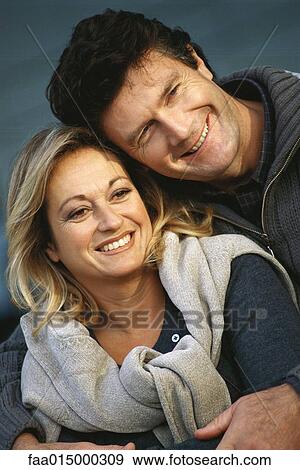 Mature couple, portrait View Large Photo Image Stock Photo - Mature couple, portrait. Fotosearch