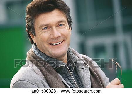 Mature man smiling View Large Photo Image Stock Image - Mature man smiling. Fotosearch