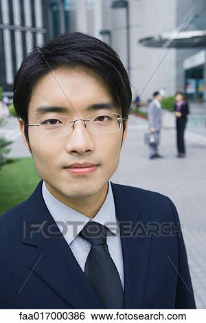 Stock Photograph - Businessman, portrait. Fotosearch