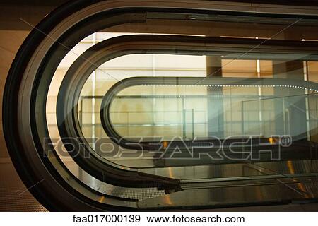 Escalator handrail View Large Photo Image Stock Photo - Escalator handrail . Fotosearch