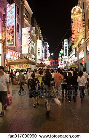 Guangzhou, Guangdong province, China, city scene at night View Large Photo Image Stock Image - Guangzhou, Guangdong province, China, city scene at night. Fotosearch