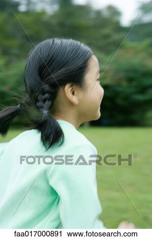 Little girl running, close-up View Large Photo Image Stock Image - Little girl running, close-up. Fotosearch