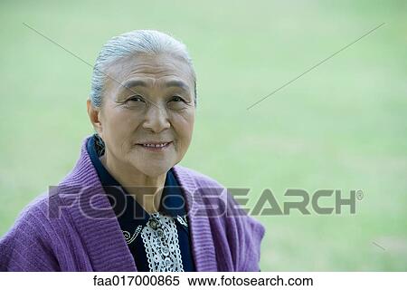 Senior woman, portrait View Large Photo Image Stock Photography - Senior woman, portrait. Fotosearch