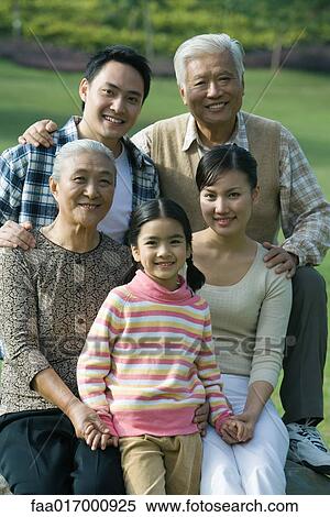 Three generation family, portrait View Large Photo Image Stock Photography - Three generation family, portrait. Fotosearch