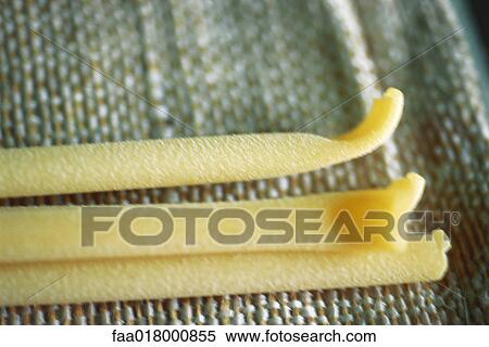 Stock Photography - Bucatini noodles, close-up. Fotosearch