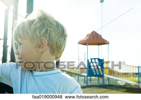 Child on playground View Large Photo Image Stock Photo - Child on playground. Fotosearch