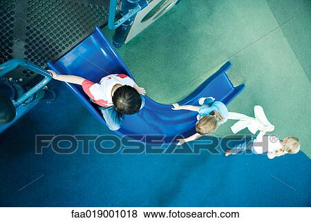 Children on playground equipment View Large Photo Image Stock Photo - Children on playground equipment. Fotosearch