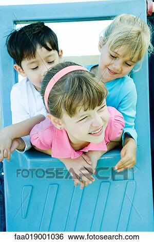 Children on playground equipment View Large Photo Image Stock Photograph - Children on playground equipment. Fotosearch