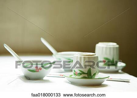 Cups, saucers, bowls, and spoons View Large Photo Image Stock Image - Cups, saucers, bowls, and spoons. Fotosearch