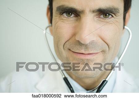 Stock Image - Doctor, portrait. Fotosearch