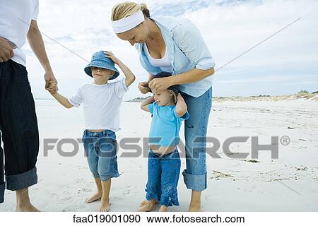Family on beach View Large Photo Image Stock Image - Family on beach. Fotosearch