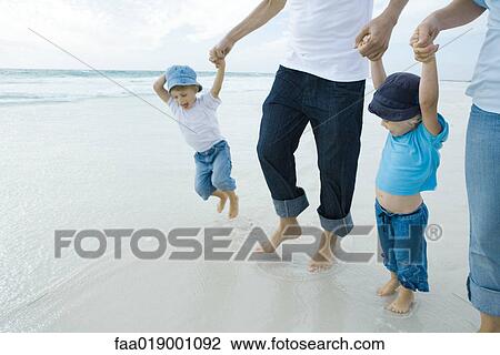 Family on beach View Large Photo Image Stock Image - Family on beach. Fotosearch