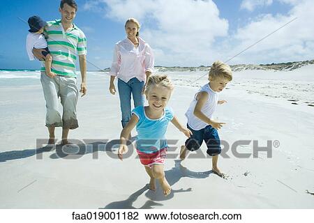 Family on beach View Large Photo Image Stock Image - Family on beach. Fotosearch