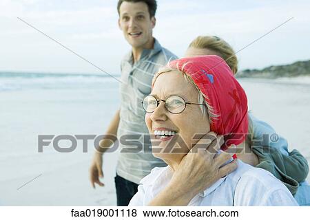 Family on beach View Large Photo Image Stock Photo - Family on beach. Fotosearch