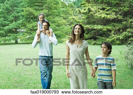 Family outdoors View Large Photo Image Stock Image - Family outdoors. Fotosearch